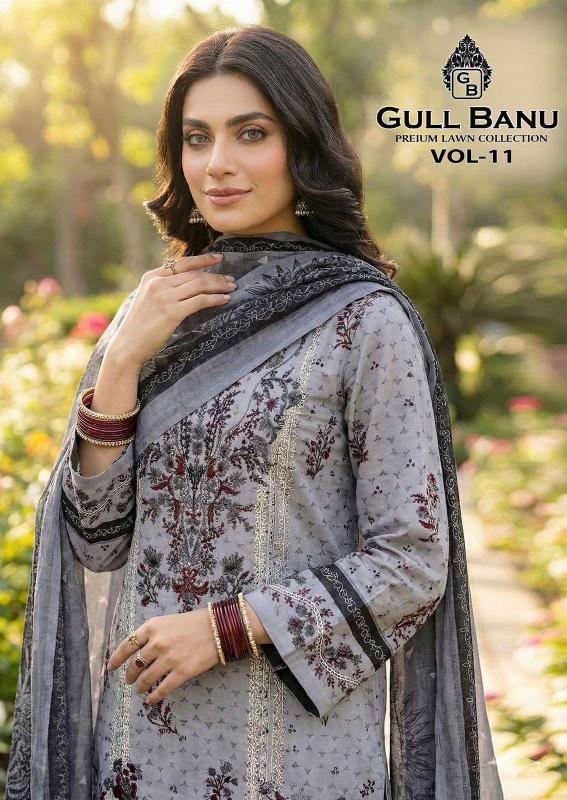 Gull aahmed gull banu vol- 11 salwar suit supplier in Bangalore